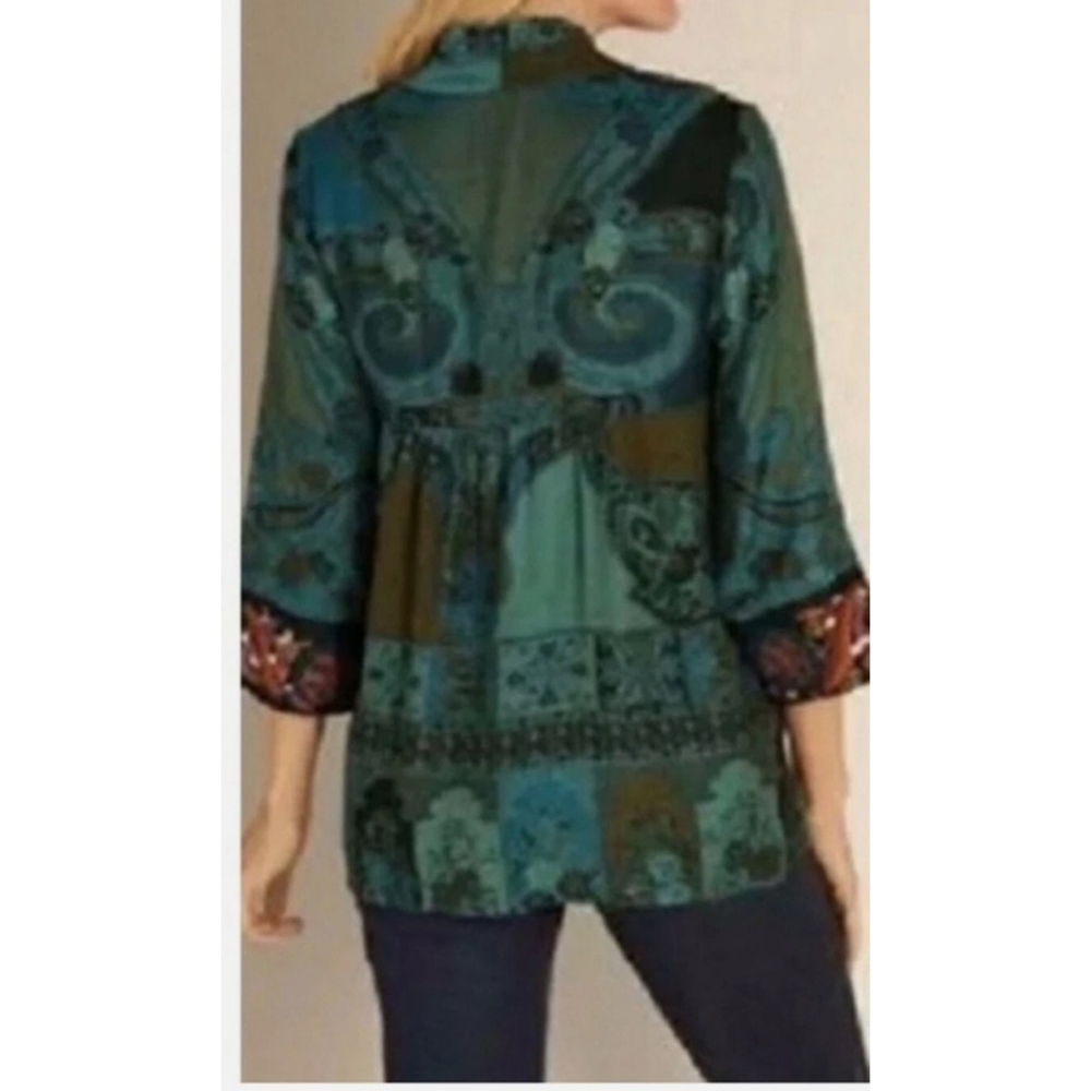 Embroidered Kimono Jacket (2x) - Picture 6 of 9